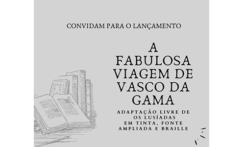 O jornalista deficiente visual Assis Ângelo homenageia os 500 anos do nascimento de Camões